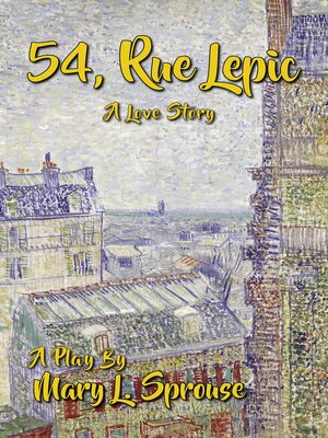 cover image of 54, Rue Lepic-A Love Story